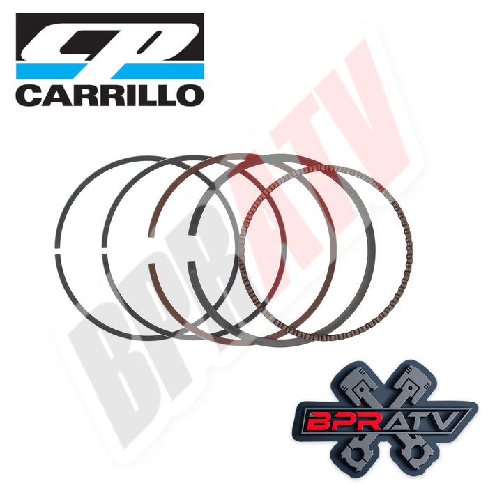 YFZ450 YFZ450X YFZ450R 95mm 13.75:1 CP Carrillo Stock Bore RACE GAS Piston Rings