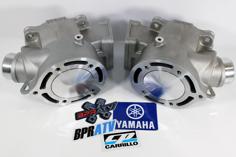 Banshee 421cc ARES 68mm Cylinders CP Pistons Athena Style Ported Top End Rebuild