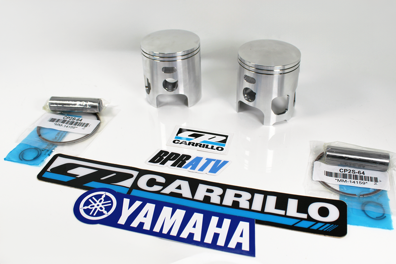 Yamaha Banshee 65mm CP-Carrillo Forged Pistons Kit Big Bore Rings Clips YFZ 350