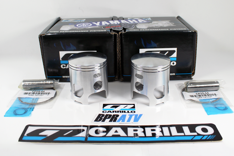 Yamaha Banshee 66mm CP-Carrillo Forged Pistons Kit Big Bore Rings Clips YFZ 350