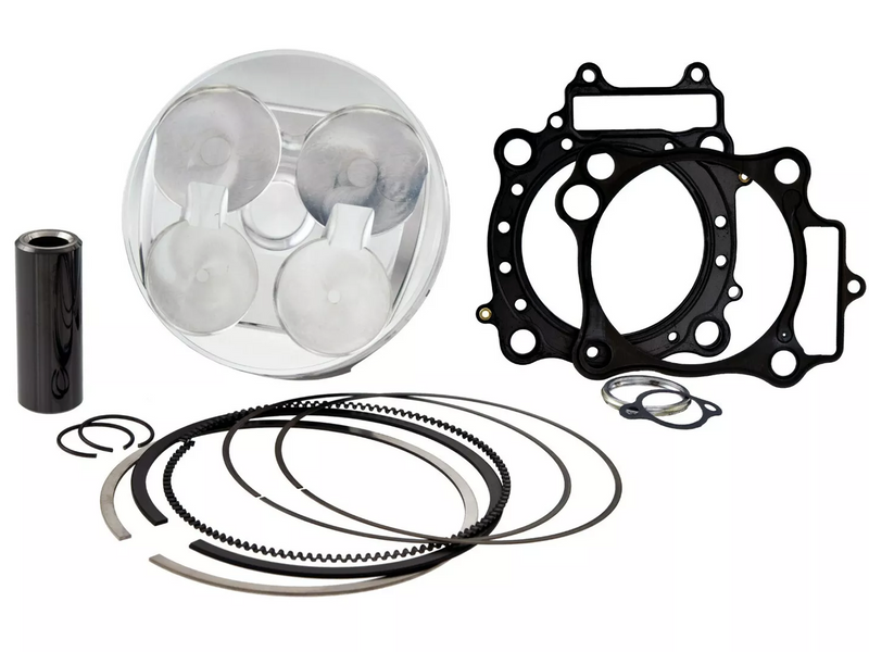 10-13 Honda CRF250R CRF 250R 76.80mm 14:1 CP Coated Piston Cometic Gaskets Top
