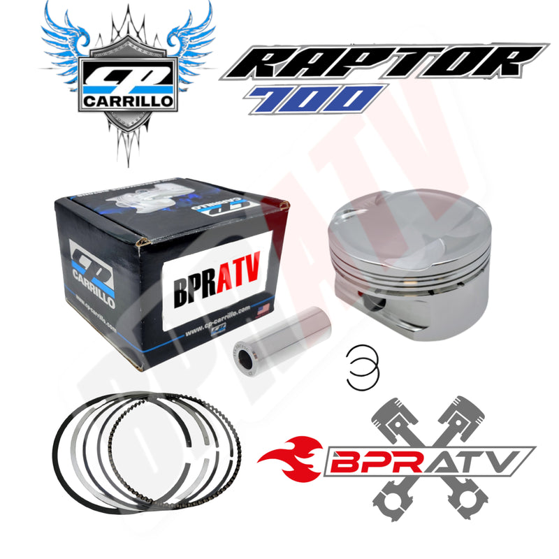 06-25 Yamaha Raptor 700 R 105.5mm 12.5:1 734 780 Big Bore CP Carrillo Piston Kit