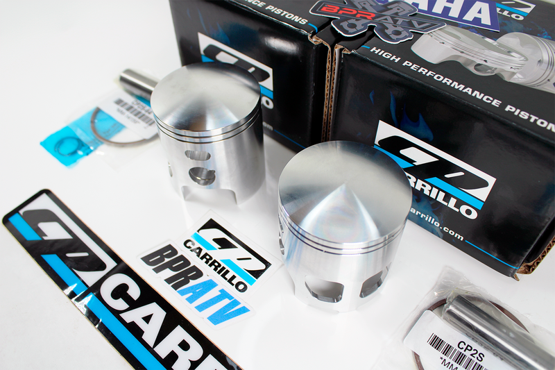 BPRATV Yamaha Banshee 370cc 66mm Big Bore CP Carrillo Piston Top End Rebuild Kit