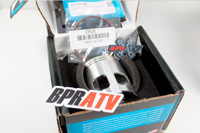 Banshee 370cc 66mm Big CP-Carrillo Pistons Cylinders Cometic Top End Rebuild Kit