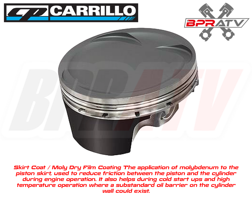 06-11 LTR450 LTR 450 13.75:1 95.5mm STD Bore CP Carrillo Project X Piston Kit