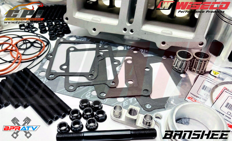 Banshee 4mm DM Cylinder +4 MIL DM CHEETAH Big Bore Complete Rebuild Assembly Kit