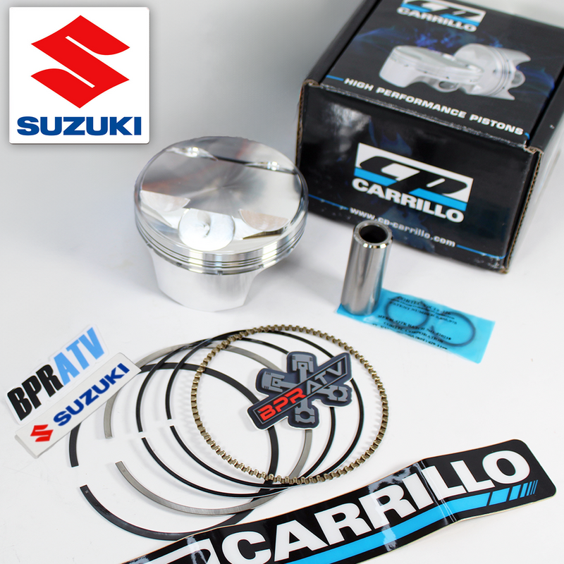 03-14 Suzuki LTZ400 LTZ 400 Z400 90mm Stock Bore 12:1 CP Piston Gaskets Top End