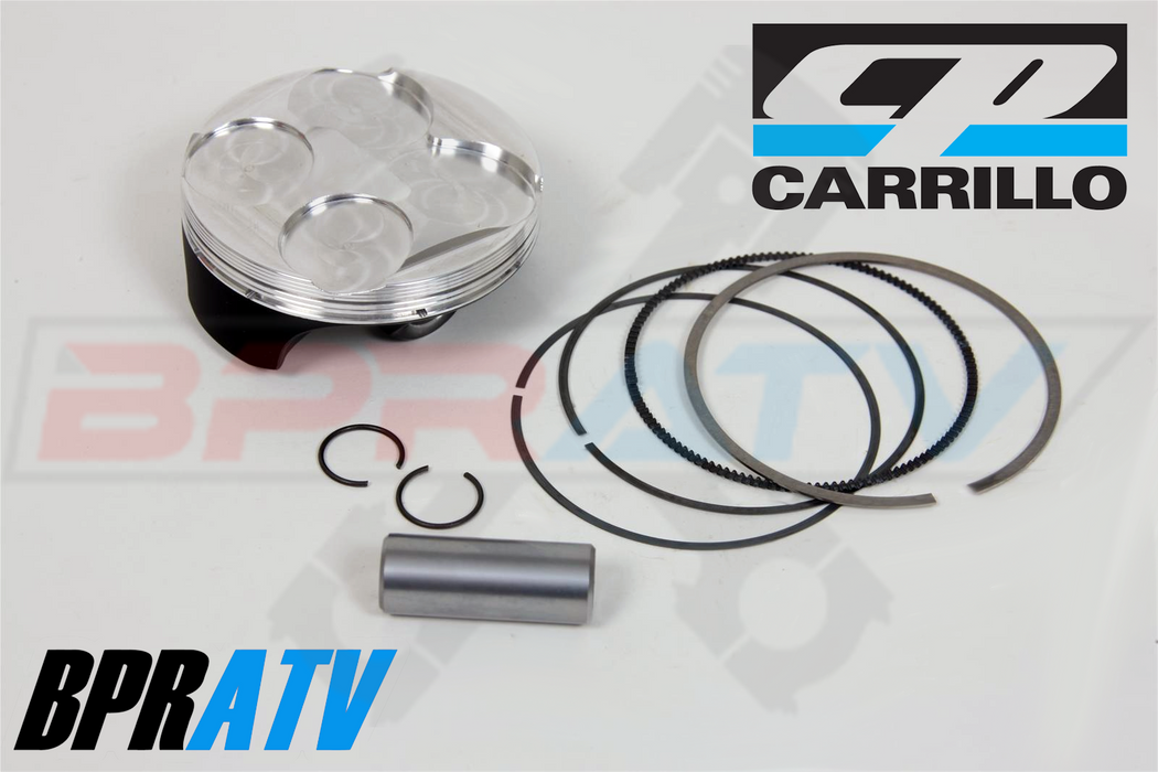 10-11 YFZ450X YFZ 450X 98mm 12.5:1 CP Carrillo BIG BORE Pump Gas Piston Ring Kit