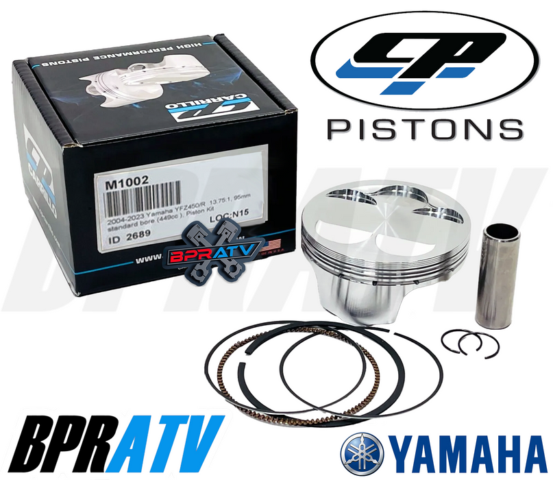 YFZ450 YFZ450X YFZ450R 95mm 13.75:1 CP Carrillo Stock Bore RACE GAS Piston Rings