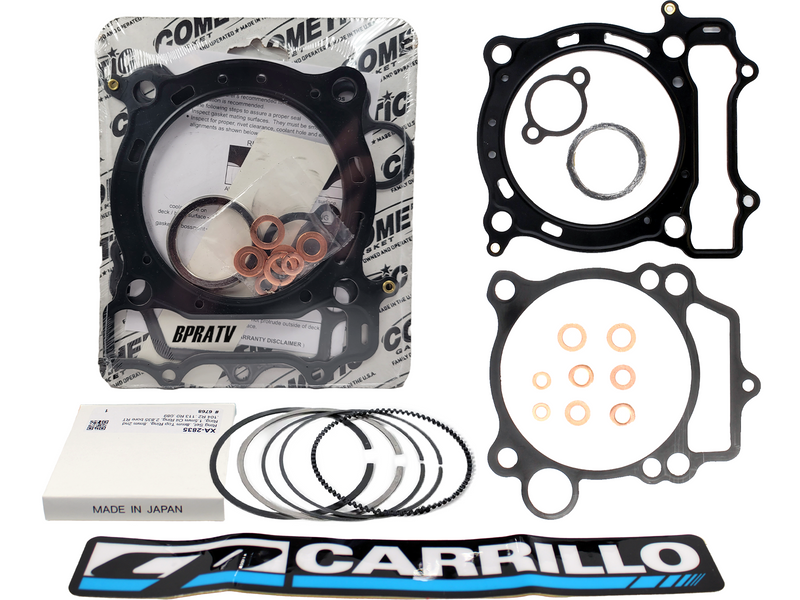 Yamaha YFZ450R 478cc Big Bore Top End Kit CP Carrillo 98mm Piston & Cometic NEW!