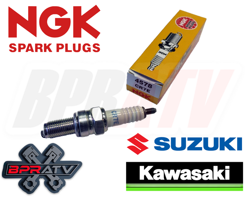 LTZ400 LTZ 400 Z400 DRZ400 K+N Oil Filter NGK Spark Plug Change Kit K&N Element