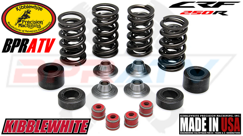 16 17 Honda CRF250R CRF 250R Kibblewhite Race TITANIUM Valves Springs Seals Kit