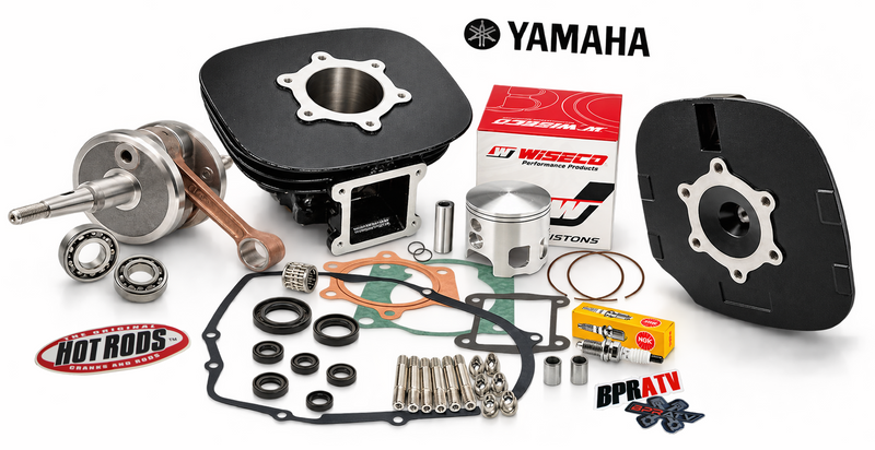 Yamaha Blaster YFS200 66mm Stock Bore Complete Top Bottom End Engine Rebuild Kit