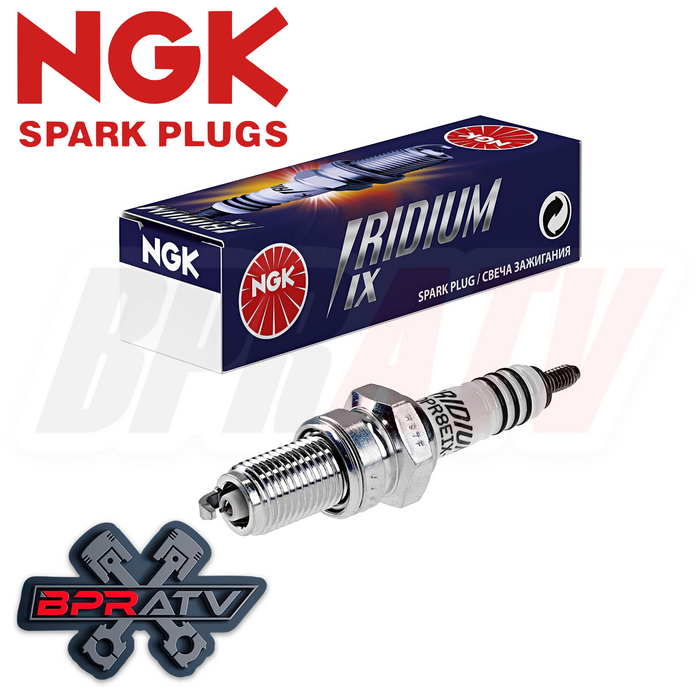 Pair 2 NGK Laser Iridium 5044 Spark Plugs BR8EIX Yamaha Banshee 350 Blaster 200