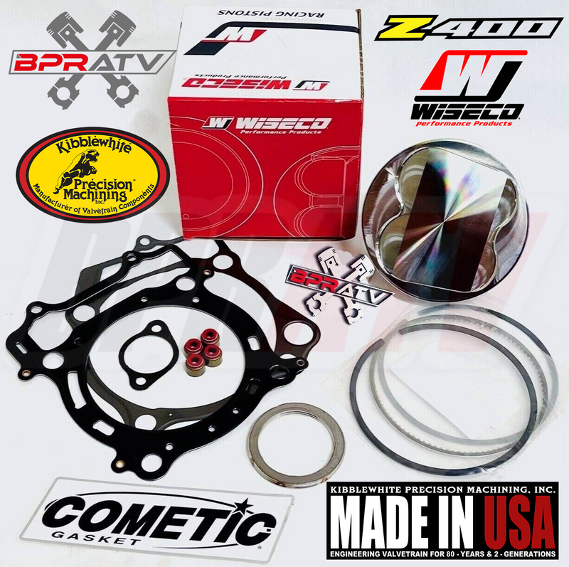 Suzuki LTZ400 LTZ 400 94mm +4 Big Bore Wiseco Piston 12.5:1 Cometic Gasket Seals