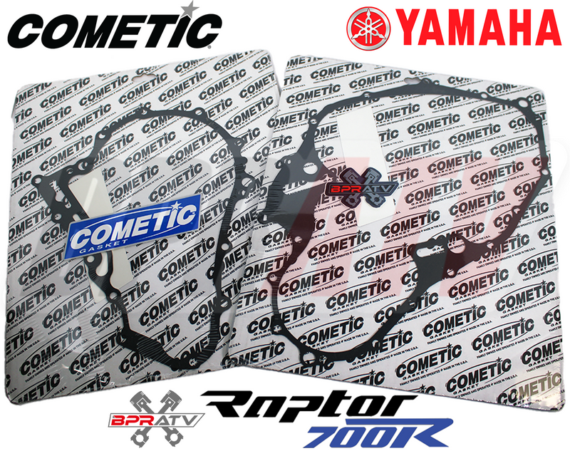 Yamaha Raptor 700 700R COMETIC Clutch Cover Stator Cover Gaskets Set AFM Squishy