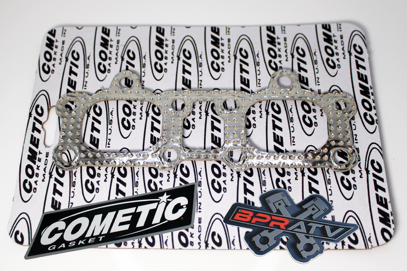 BPRATV Titanium Exhaust Manifold Bolts & Cometic Gaskets Polaris General XP 1000