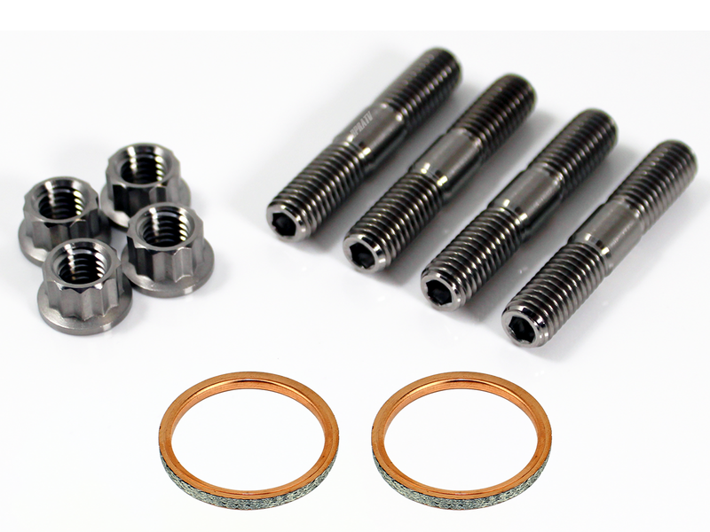 Rhino Grizzly 660 Titanium Exhaust Studs Gaskets Ti Manifold Stud Gasket Kit Set