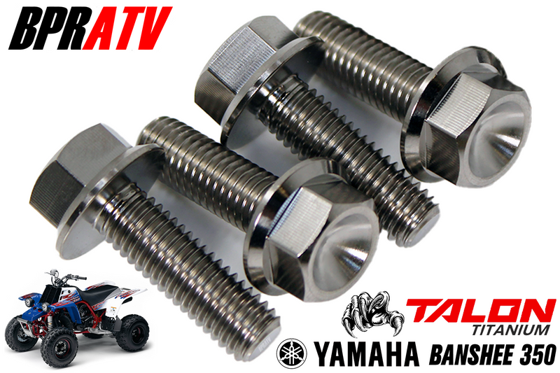 BPRATV Yamaha Banshee 350 Titanium Rear Master Cylinder Bolts Set 92017-08025-00
