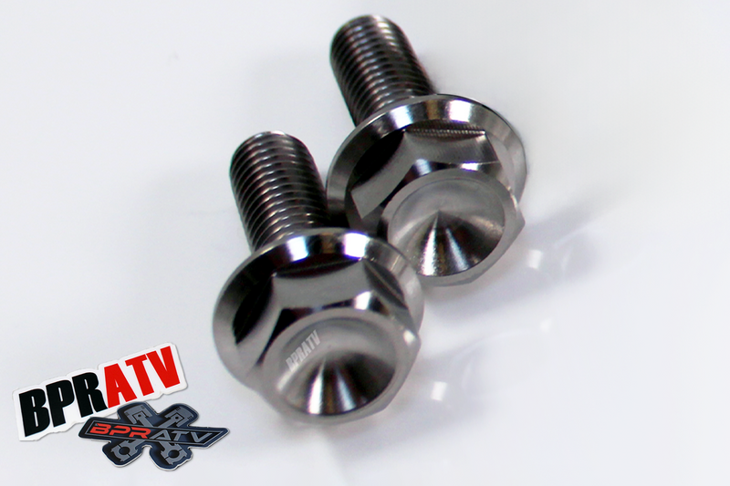 BPRATV Yamaha Banshee 350 Titanium Rear Master Cylinder Bolts Set 92017-08025-00