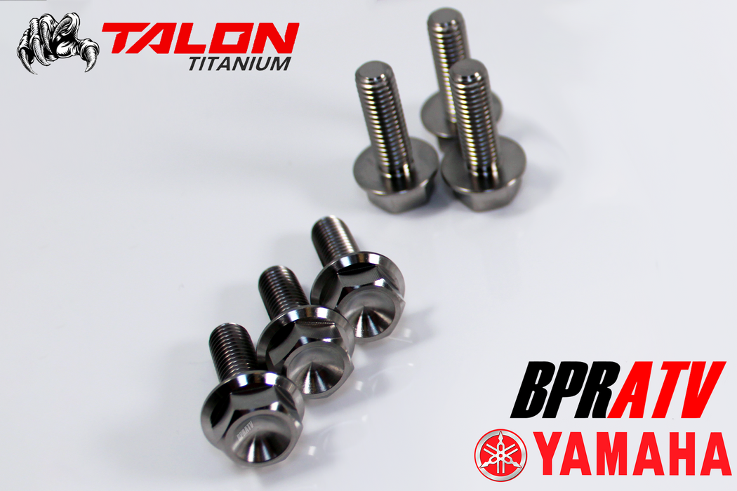 Yamaha Raptor 350 R Titanium Rear Bumper Grab Bar Bolts Front Bumper Guard Bolts