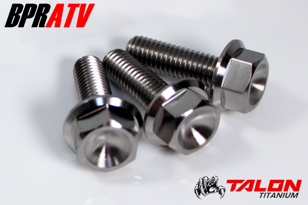 Yamaha Raptor 350 R Titanium Rear Bumper Grab Bar Bolts Front Bumper Guard Bolts