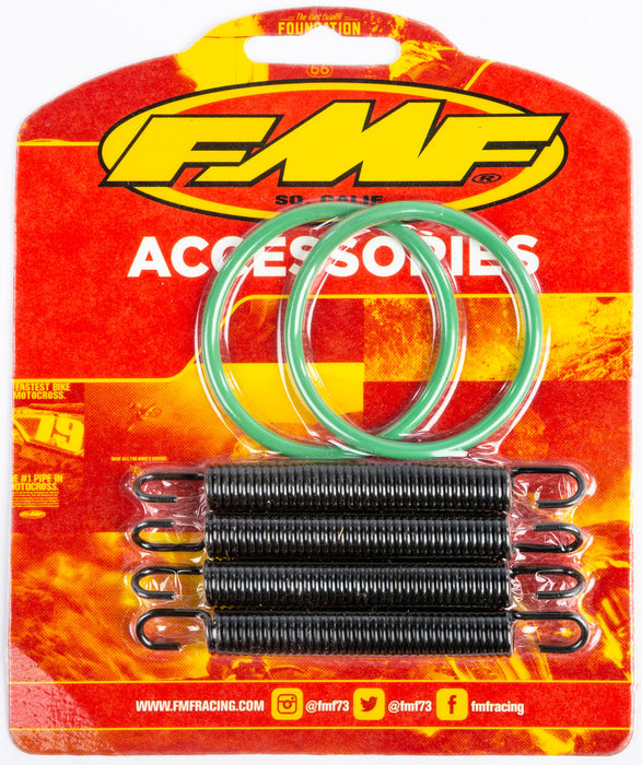 FMF Exhaust Pipe Springs O-Rings Stay Mount Hangers & Titanium Bolts Banshee 350