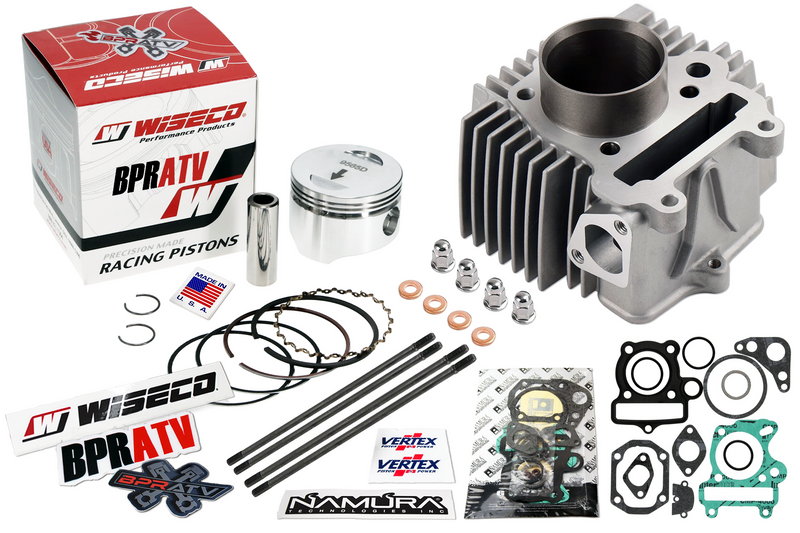 07+ Sportsman Outlaw 90 Big Bore Cylinder Kit 49 mm Complete Top End Rebuild Kit