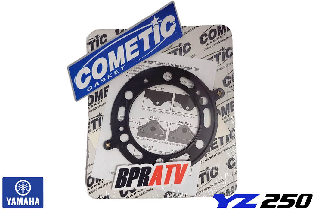 99+ Yamaha YZ250 YZ 250 Two Stroke 72mm BIG BORE 0.020" MLS Cometic Head Gasket