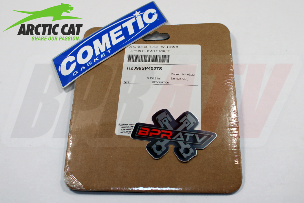 Arctic Cat Prowler XT XTZ 1000 94-96mm Big Bore COMETIC Head Gasket MLS 0830-209