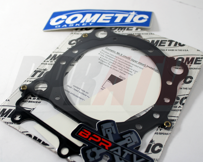 TRX450R 99mm 480cc Top End Rebuild Kit CP Carrillo 3-Ring Piston Cometic Gaskets