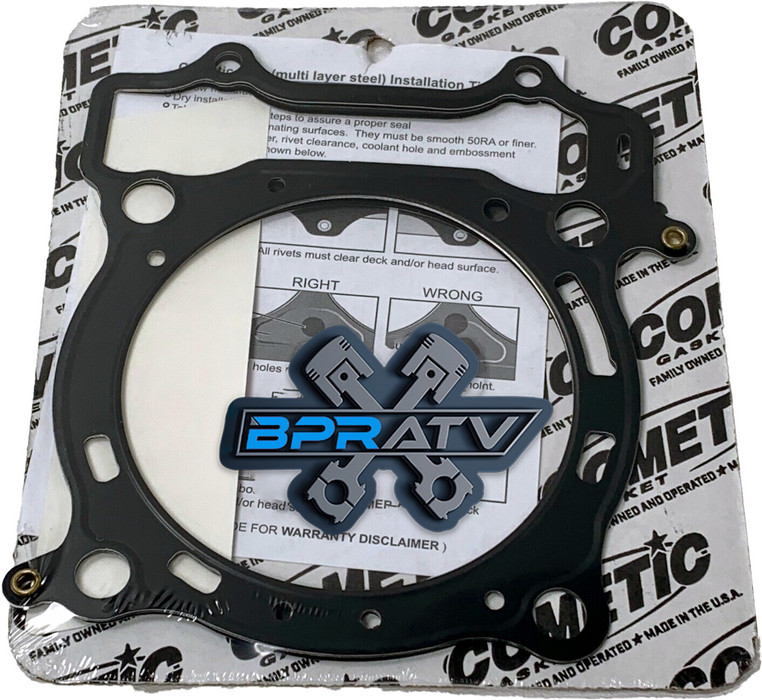 Yamaha YFZ450R YFZ 450R YFZ450X 95mm Stock Bore Cometic Top End MLS HEAD Gasket