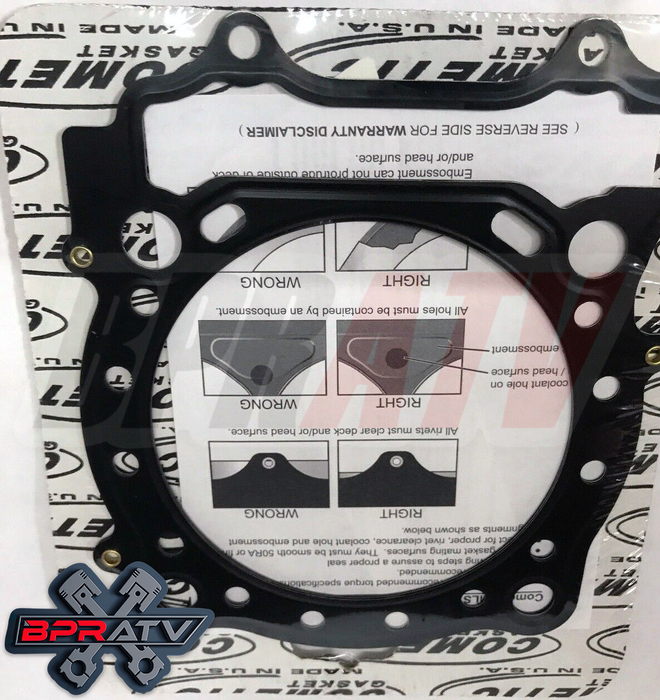 🔥06 07 08 09 LTR450 LTR 450 LT-R450 100 101mm Big Bore Cometic Head Gasket MLS⚡