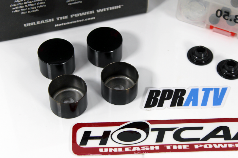 Polaris RZR Ranger Ace 570 Hot Cams Valve Shim Conversion Kit + Hotcams Shim Kit