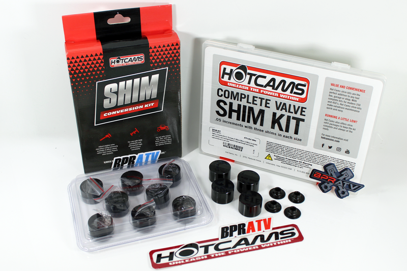 Hump Back デモ 14-20 Polaris RZR 900 XP 900 Hot Cams Valve Shim Conversion Kit