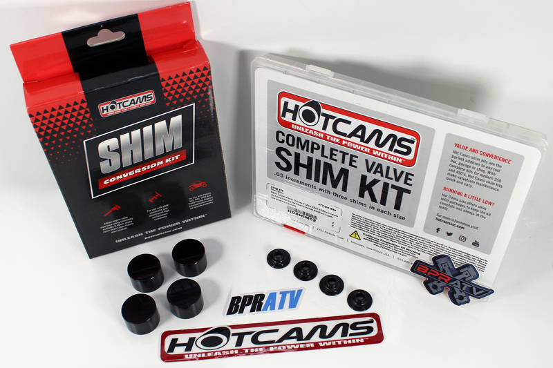 Hot Cams Valve Shim Conversion Kit with Shim Kit DLC Hotcams Polaris 570 RZR ACE