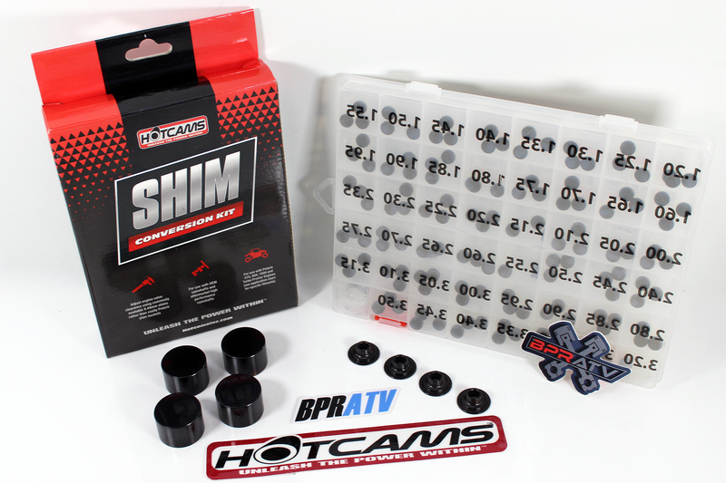 14-20 Polaris RZR 570 Hot Cams Valve Shim Conversion Kit w/ Hotcams Shim Kit DLC