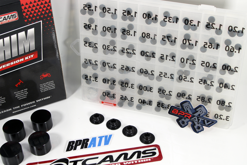 Hot Cams Valve Shim Conversion Kit with Shim Kit DLC Hotcams Polaris 570 RZR ACE