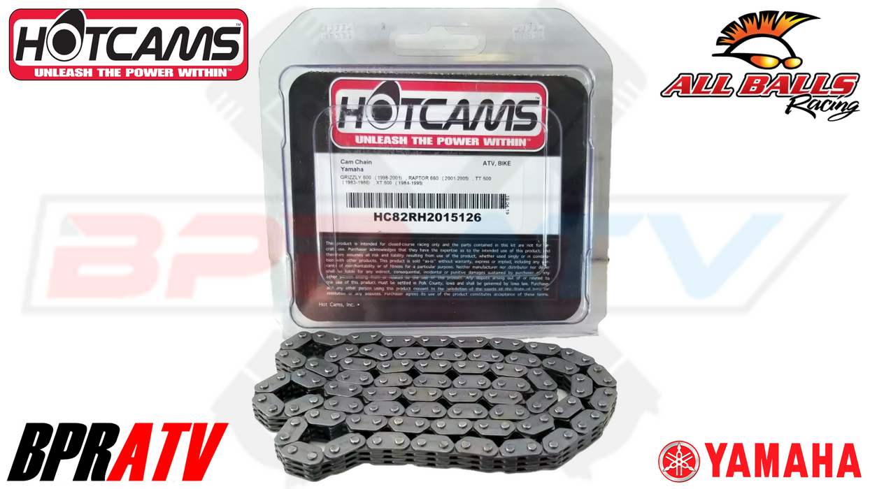 01-05 Yamaha YFM660R Raptor 660R Hot Cams Hotcams Replacement Cam Timing Chain