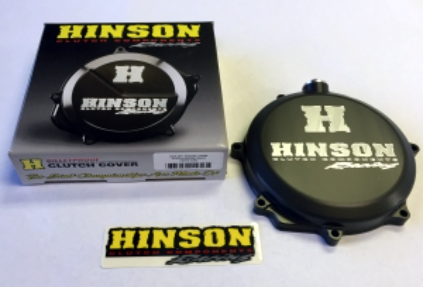 LTR450 LTR 450 Hinson Billetproof Clutch Cover Gasket & BPR TITANIUM Cover Bolts