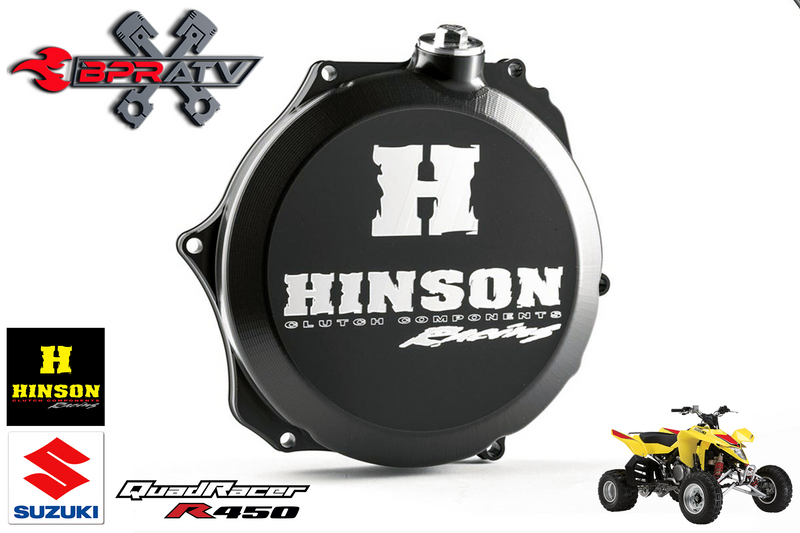 Suzuki LTR450 Quadracer 450 Hinson Racing Billet Billetproof Engine Clutch Cover