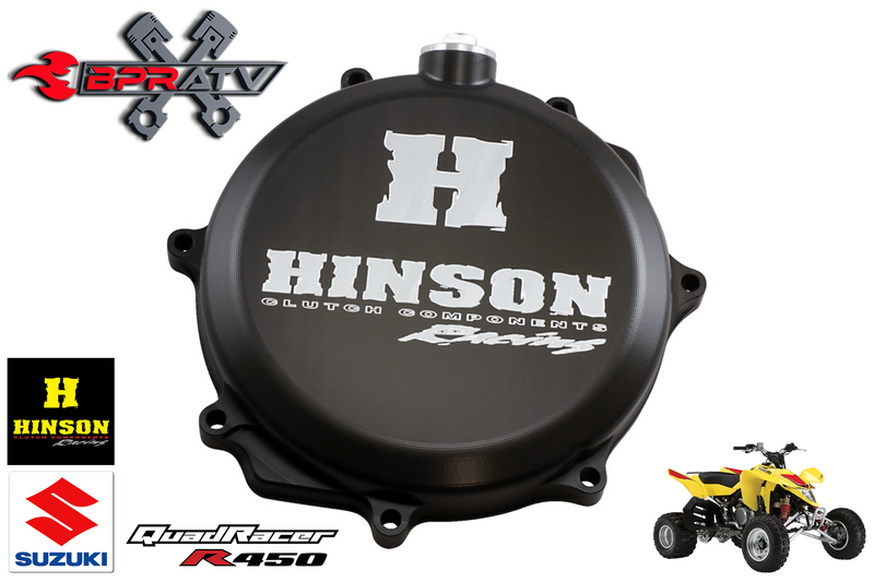 Suzuki LTR450 Quadracer 450 Hinson Racing Billet Billetproof Engine Clutch Cover