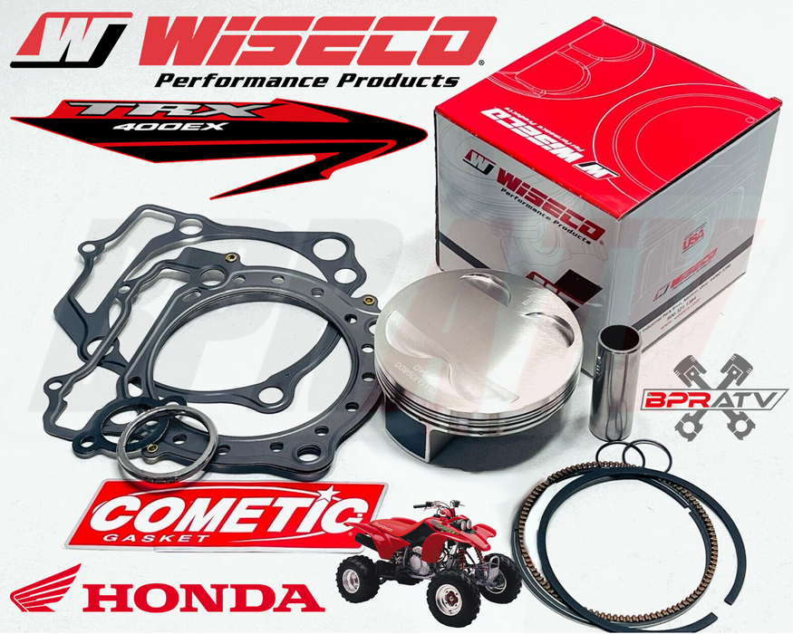 Honda TRX400EX TRX 400EX 400X 440cc Big Bore Kit Wiseco Piston & Gasket 89mm Kit