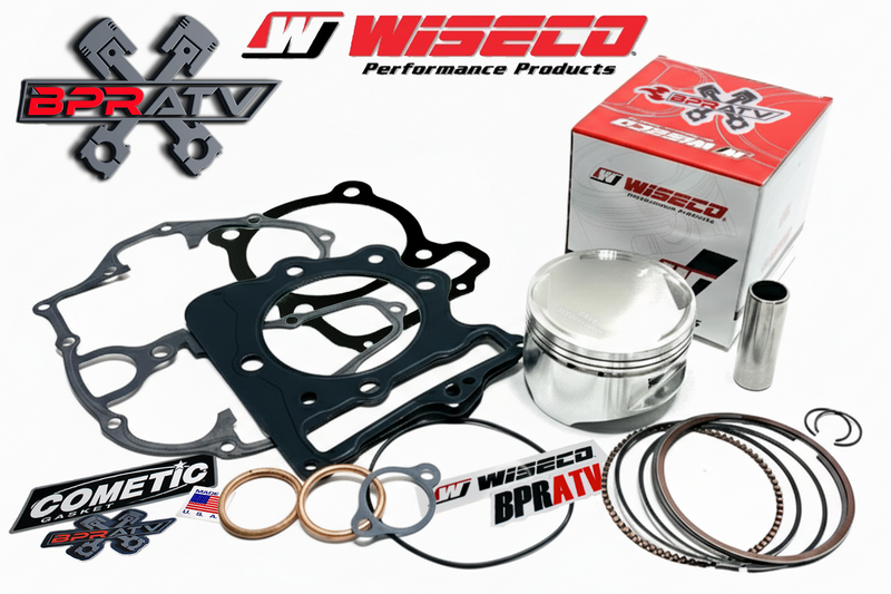 Wiseco 87mm Big Bore Cylinder Piston & Cometic Gasket Kit Honda 400EX 400X XR400