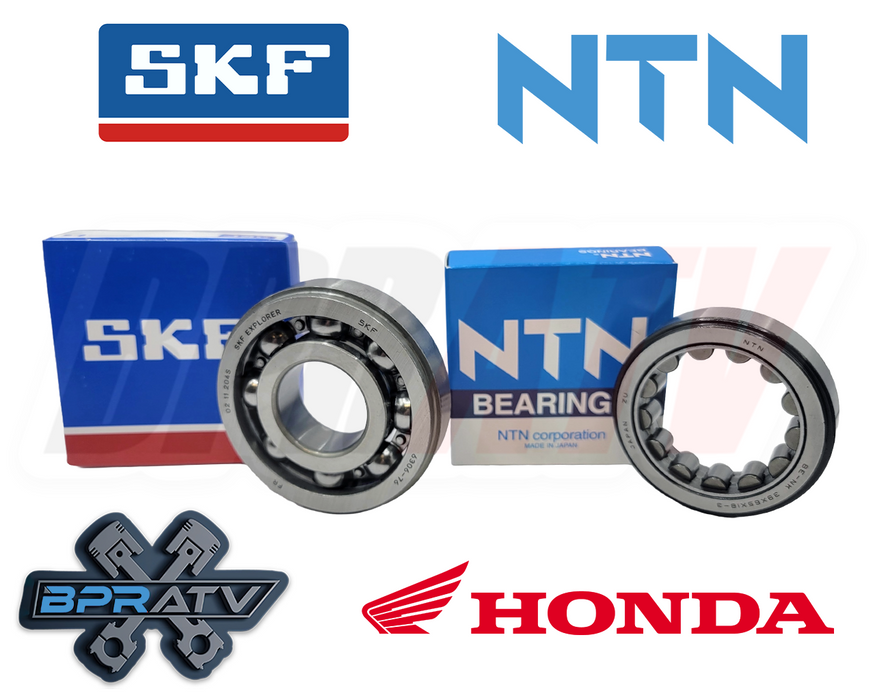 Best Honda 17-23 CRF450R Crank Bearings SKF NTN Left Right Main Bearing Kit Set