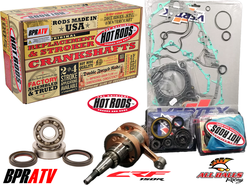Honda CRF150R/RB Hot Rods Bottom End Engine Rebuild Kit Wiseco or CP Piston USA!