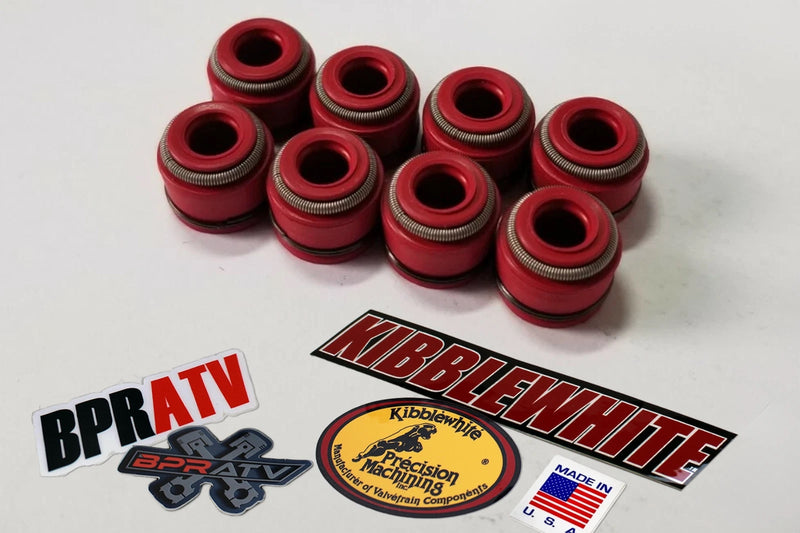 2016-2021 Honda Pioneer 1000 Head Valve Stem Guide Viton RED Seals Seal Set of 8