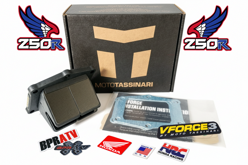 Genuine Moto Tassinari VForce3 V305B Reed Valve System Honda 250R Pilot Odyssey!