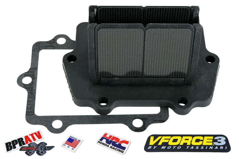 Honda TRX250R ATC250R FL400 FL350 VForce3 V305B USA Made Genuine Reed Valve Kit!
