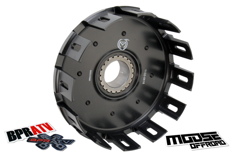 Moose Offroad Honda TRX450R TRX 450R CNC Billet Clutch Basket HD Clutch Pack Kit